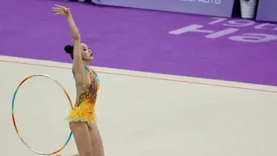 Казахстанские гимнастки выиграли "бронзу" и "серебро" на Азиаде