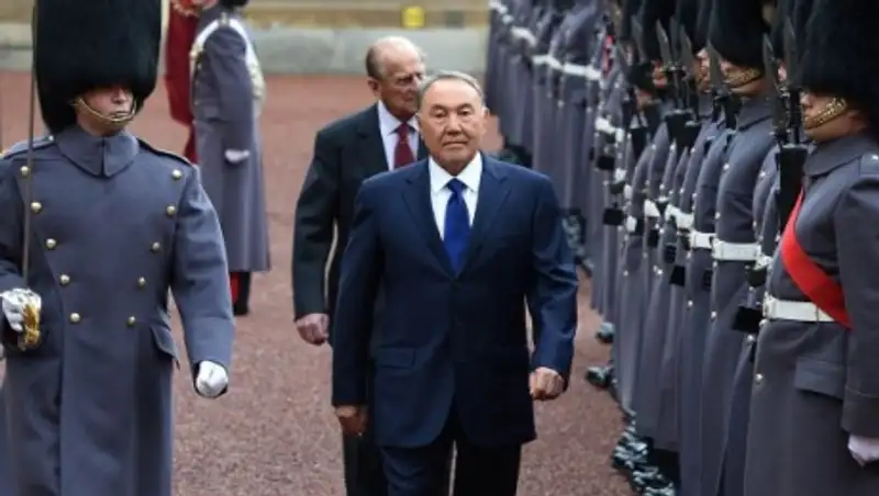 Видео официального визита Главы государства в Великобританию