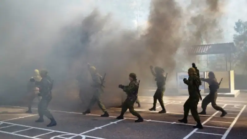 Военнослужащие РК соревнуются за возможность участия в международном конкурсе