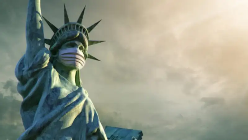 В США рекомендовали своим гражданам носить самодельные маски