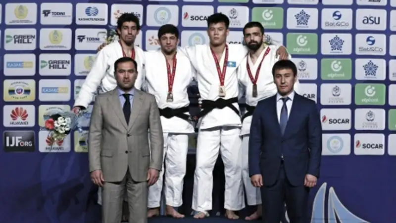 Южноказахстанские спортсмены завоевали 3 медали на Grand Prix по дзюдо