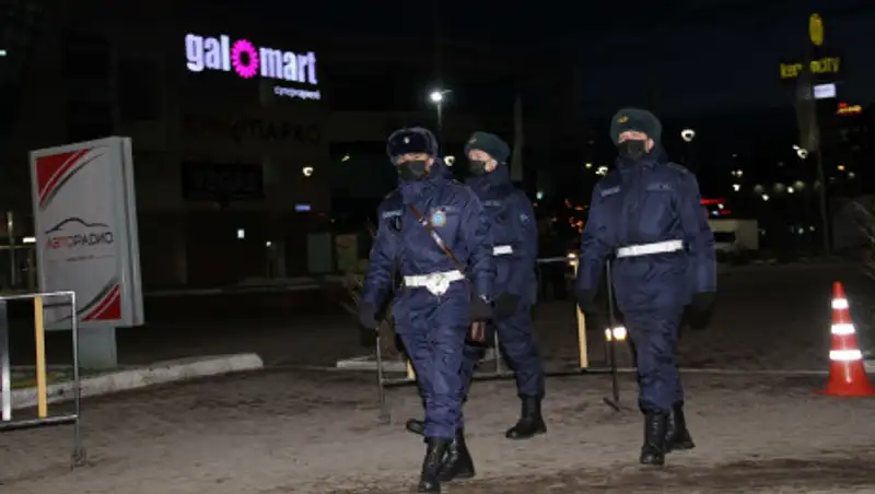 Нацгвардия усилила патрулирование в Алматы и Нур-Султане