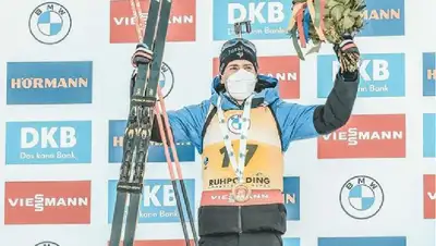 Биатлон, фото - Новости Zakon.kz от 08.02.2022 16:41