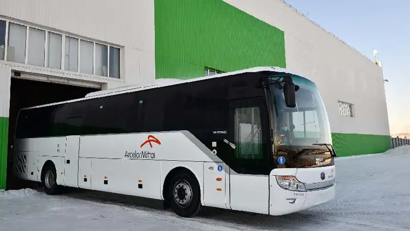 «АрселорМиттал Темиртау» закупил новые автобусы для шахтеров