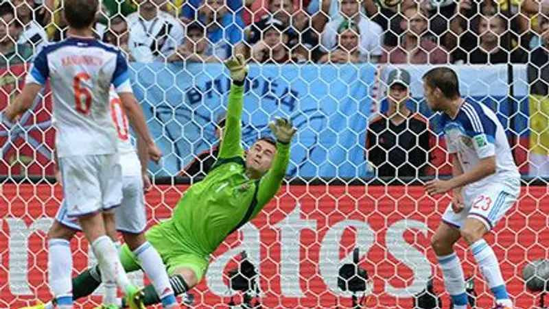 Россия уступила Бельгии на чемпионате мира в Бразилии