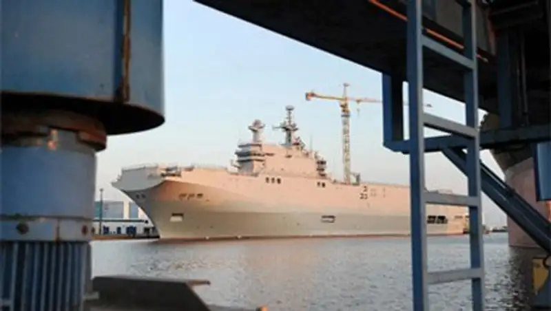 Минфин Франции заявил об отсутствии условий для передачи «Мистралей»