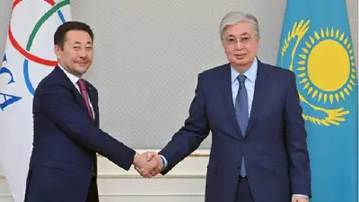 акорда, токаев, сарыбай, встреча, фото - Новости Zakon.kz от 14.04.2022 17:07