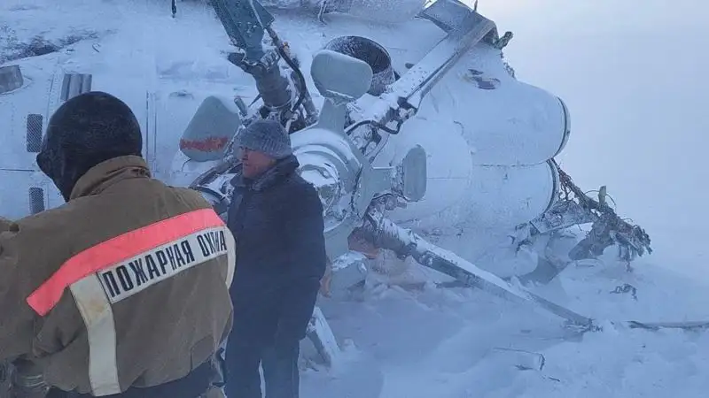 Названа одна из версий крушения вертолета Ми-8 в ЗКО