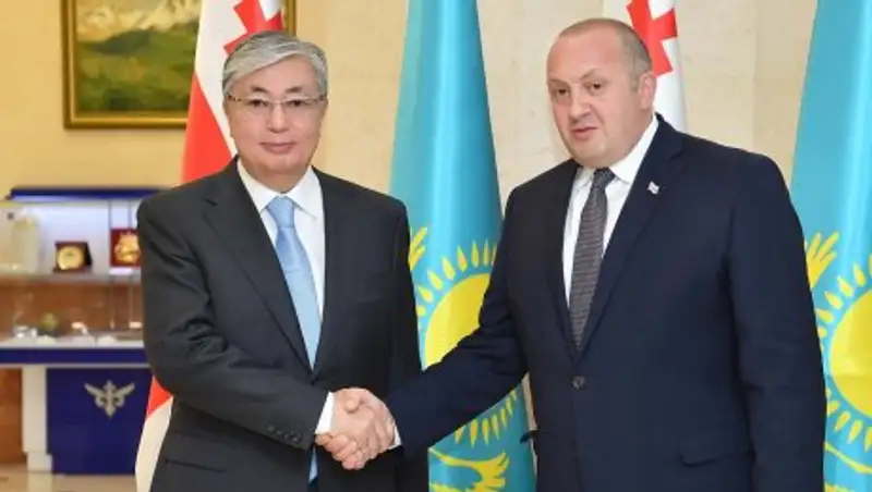 Касым-Жомарт Токаев обсудил с президентом Грузии сотрудничество стран