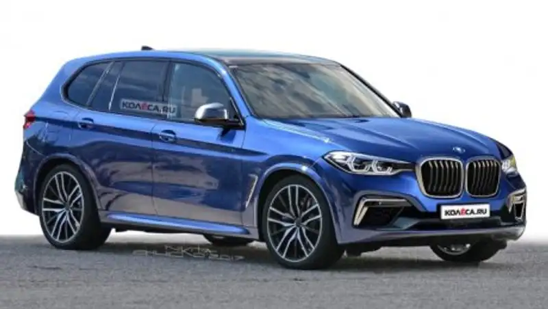 Новый BMW X5 дебютировал на независимом рендере