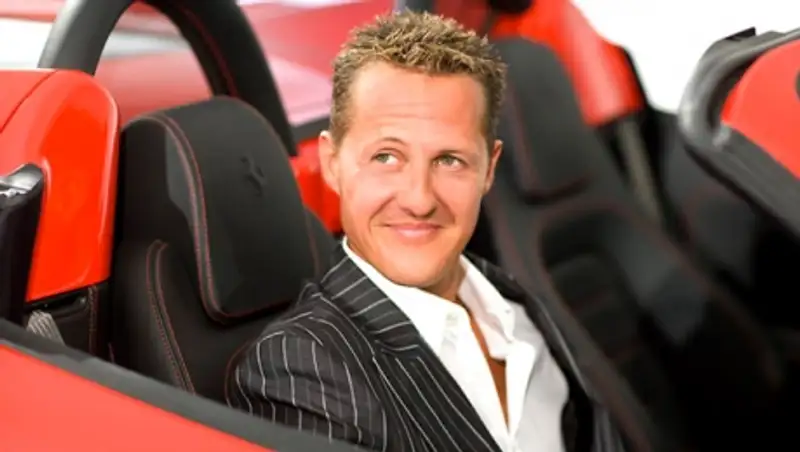 Вес автогонщика Михаэля Шумахера уменьшился до 45 килограмм