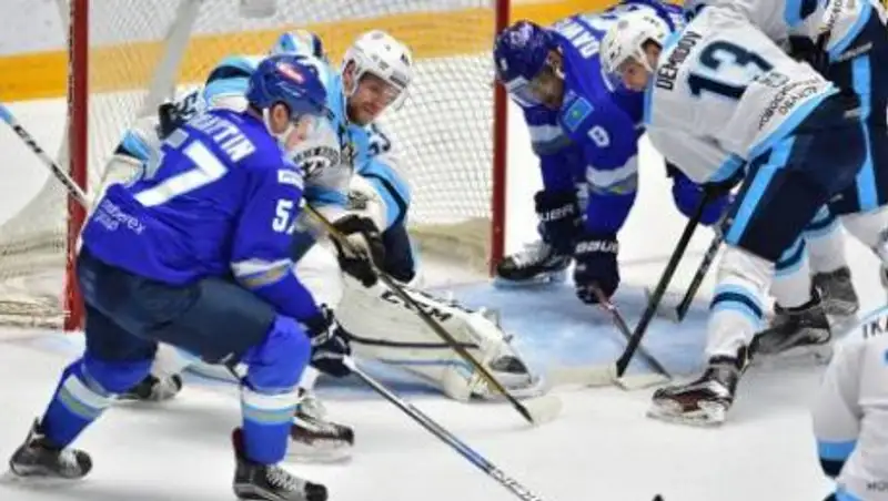 "Барыс" проиграл "Сибири" и потерпел третье поражение в КХЛ