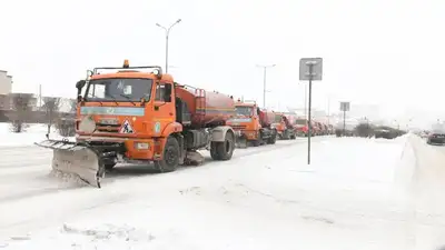 Более 13 тысяч кубометров снега вывезли из Астаны за ночь