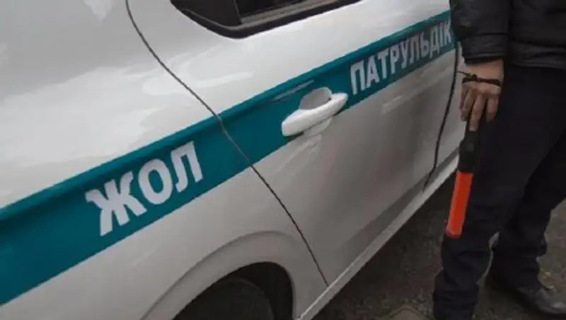 Водителя из Астаны накажут по четырем статьям за езду с полицейским на капоте