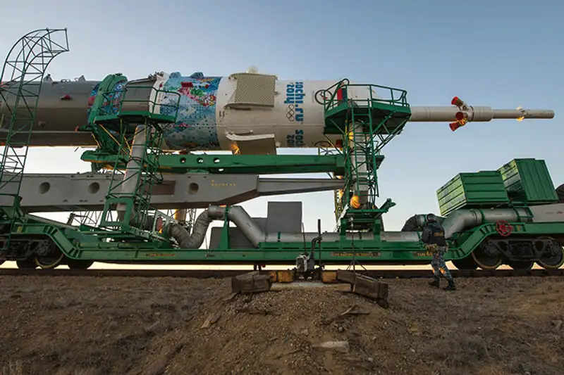 Старт космического корабля «Союз» с олимпийским факелом Старт космического корабля «Союз» с олимпийским факелом, фото - Новости Zakon.kz от 09.11.2013 21:13