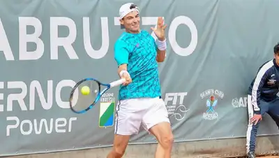 Теннис Первый круг Победа, фото - Новости Zakon.kz от 28.03.2022 22:01