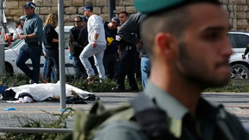 В Иерусалиме полиция застрелила предполагаемого автотеррориста