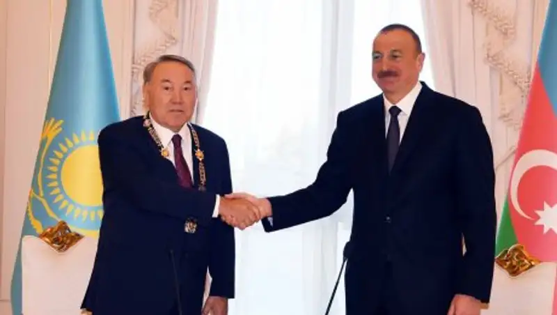 Президент Казахстана награжден орденом Гейдара Алиева