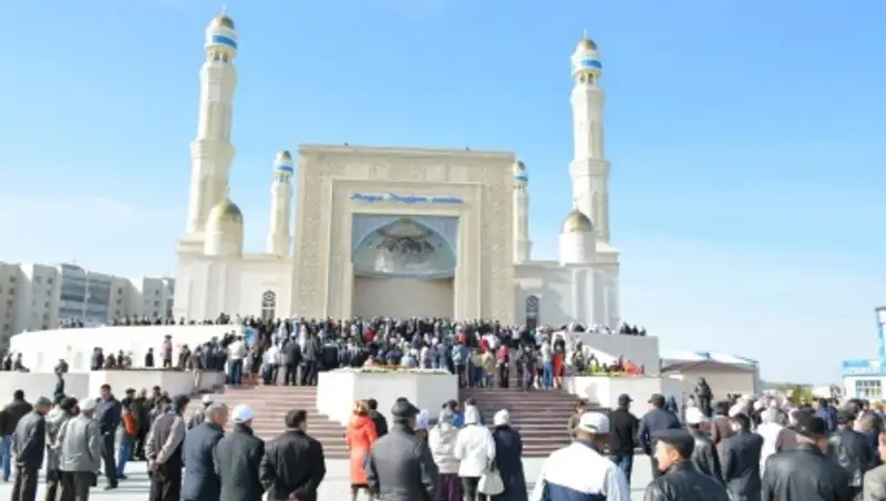 В Кокшетау открылась новая мечеть «Науан Хазрет»