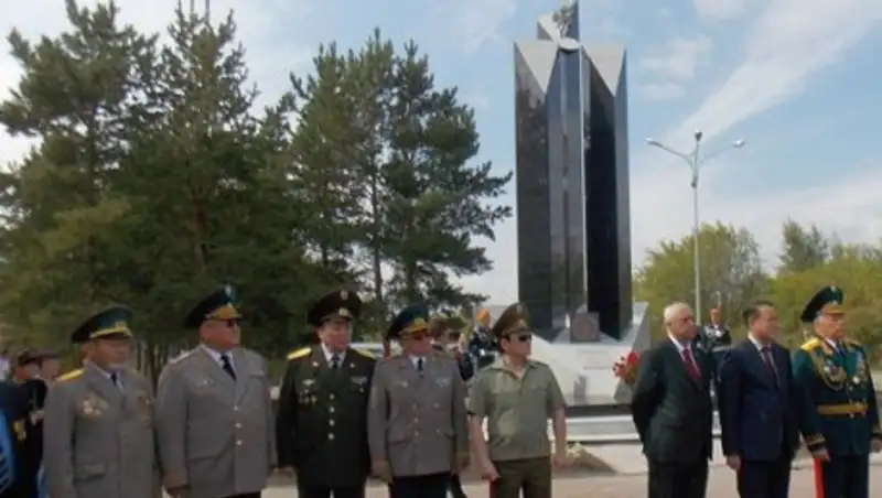 &#1178;ара&#1171;андыда Чернобыль &#1179;а&#1211;армандарына ескерткіш орнатылды