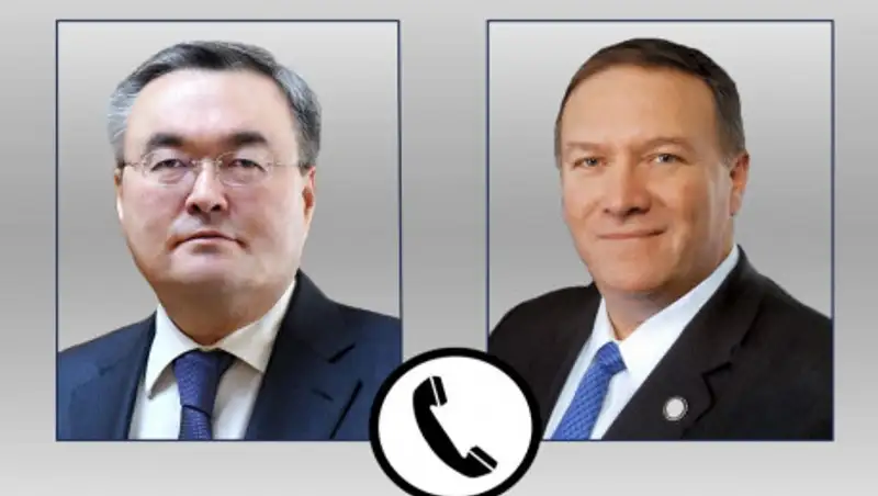 Госсекретарь США позвонил министру иностранных дел РК