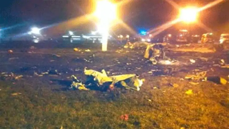 Опубликовано видео крушения «Боинга» в Казани, фото - Новости Zakon.kz от 19.11.2013 02:51