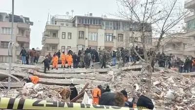 землетрясение, фото - Новости Zakon.kz от 07.02.2023 15:29