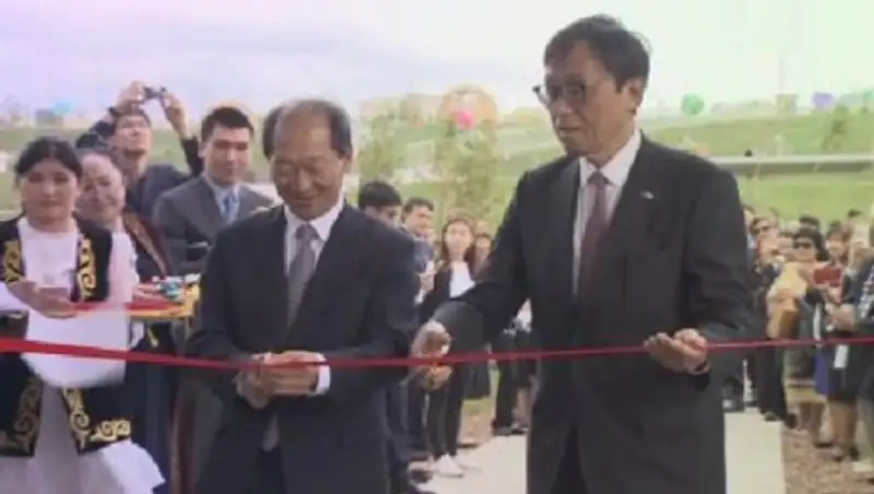 В Астане появился японский сад