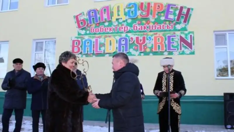 Новый детский сад на 60 мест открылся в Павлодарской области