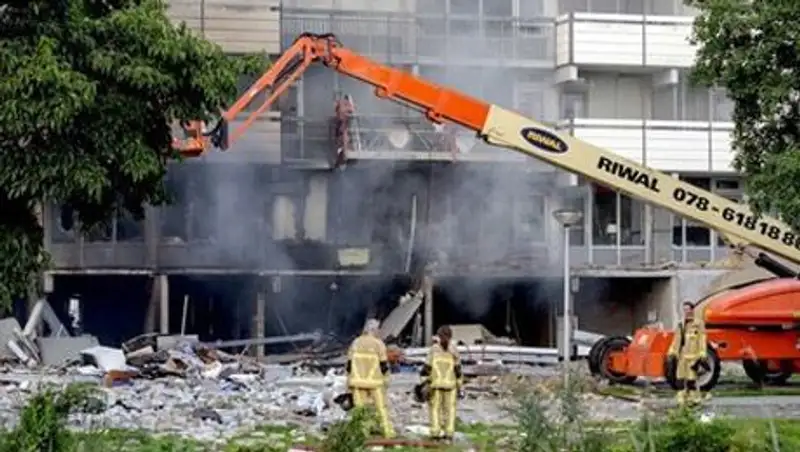 В жилом доме в Нидерландах произошел взрыв