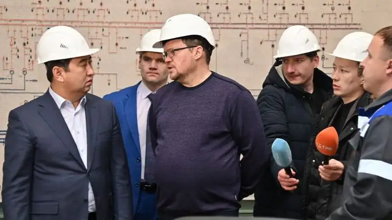 Аким СКО Айдарбек Сапаров проинспектировал работу ТЭЦ-2