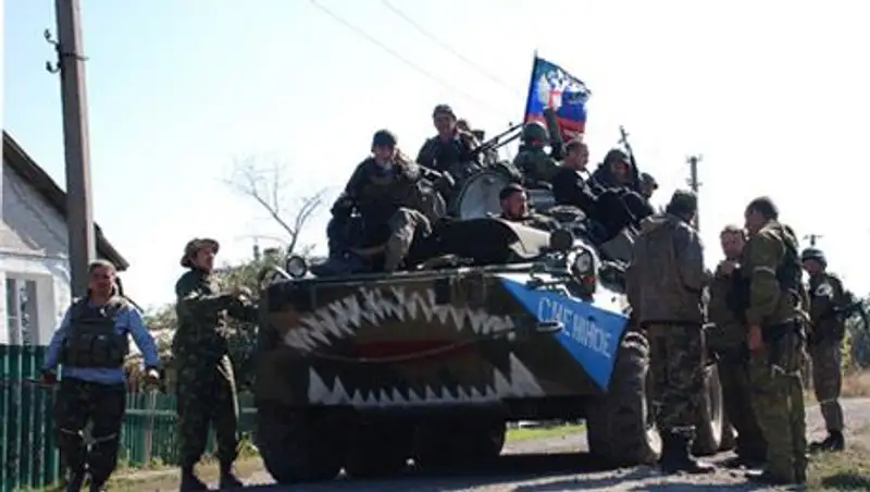 Ополченцы вошли в оставленную украинскими войсками Ждановку