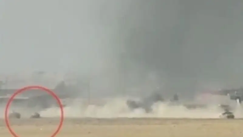 Появилось видео атаки террориста, убившего 70 военных в Ираке