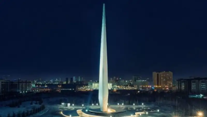 Строительная компания «БАЗИС» завершила возведение Монумента 25-летия Независимости РК