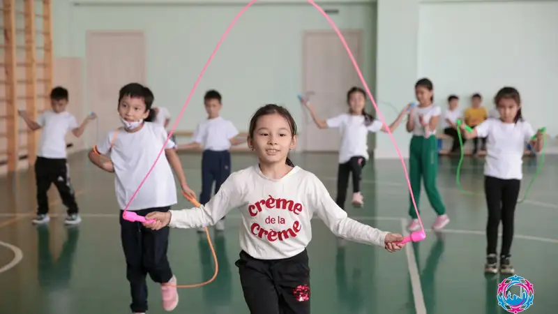 Спортивная скакалка – новый вид спорта в школах Алматы