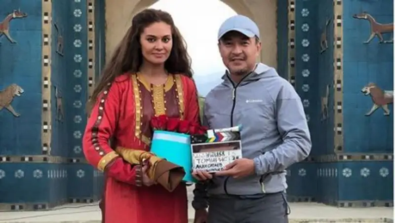 Главная героиня фильма "Томирис" завершила съемки