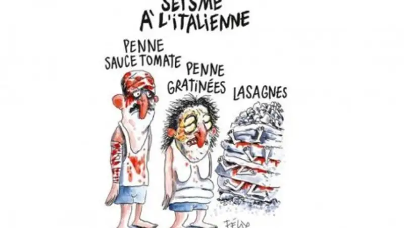 Власти Аматриче подали в суд на Charlie Hebdo из-за карикатур на жертв замлетрясения