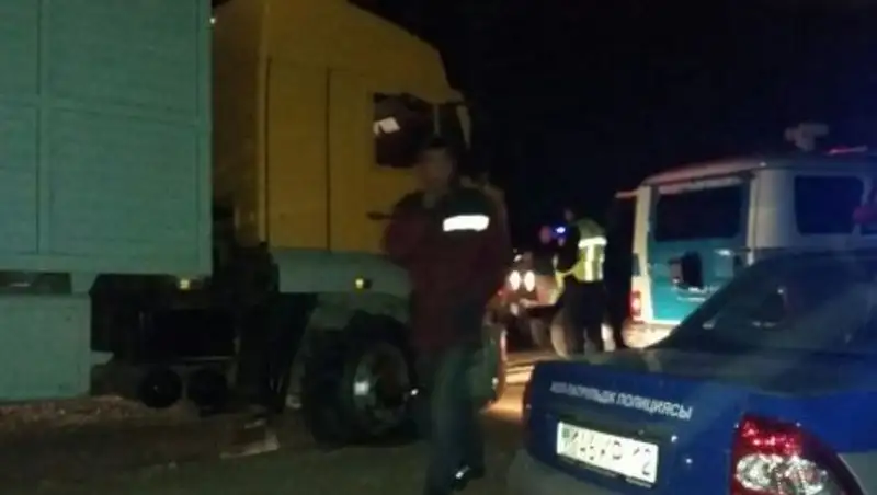 Полицейские устроили погоню за КамАЗом