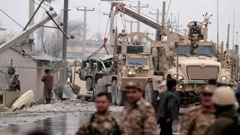 В Кабуле взорвали трех бойцов НАТО