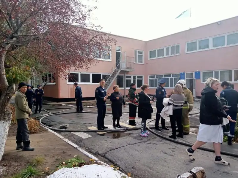 эвакуация , фото - Новости Zakon.kz от 16.10.2023 16:42