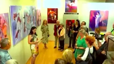 Персональная выставка казахстанского художника открылась в Берлине 