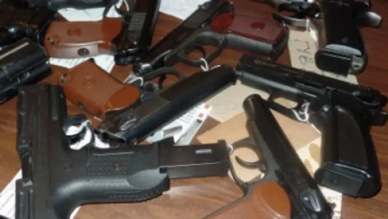 В СКО сдано в полицию травматического и газового оружия на 20 млн. тенге