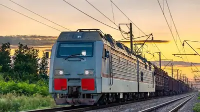 поезд, ЖД пути, фото - Новости Zakon.kz от 06.08.2023 09:09