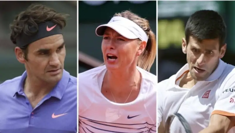 Роджер Федерер, Мария Шарапова и еще 8 теннисистов, заработавших больше всего денег