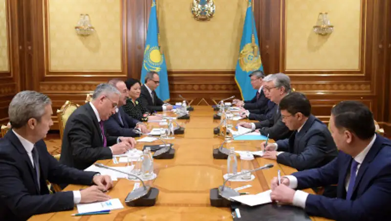 Касым-Жомарт Токаев принял министра иностранных дел Турецкой Республики