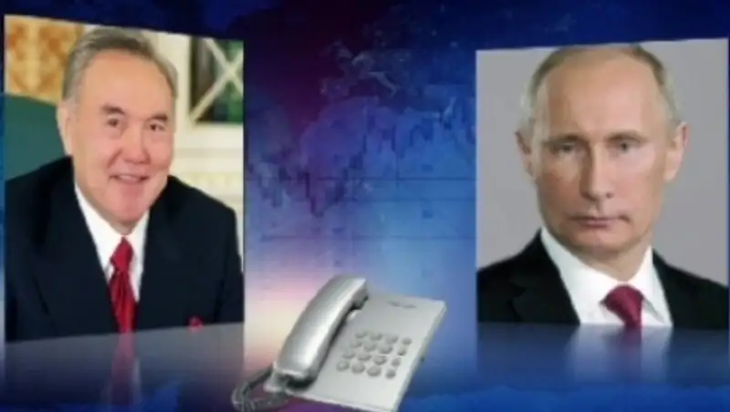 Президенты Казахстана и России  обсудили встречу «нормандской четверки» в Астане