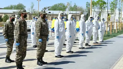 Пресс-служба акима Туркестанской области, фото - Новости Zakon.kz от 20.04.2020 15:13