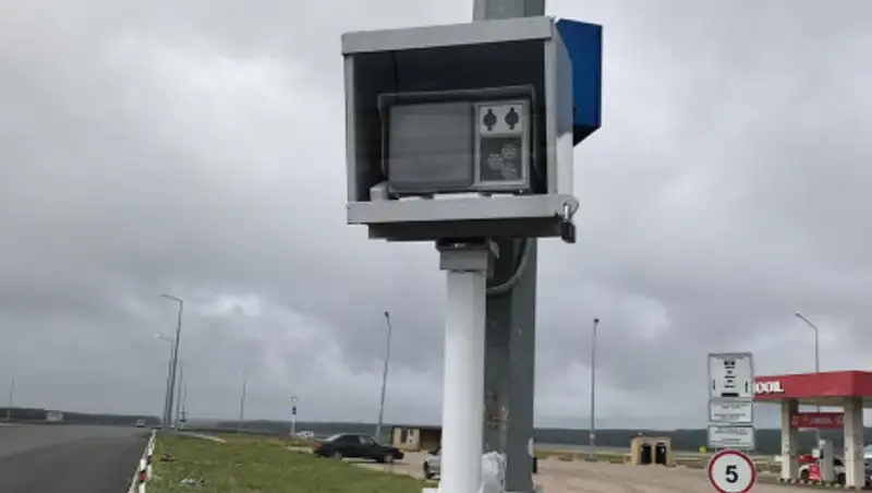 Фоторадары "Крис-П" установили на трассах в Акмолинской области