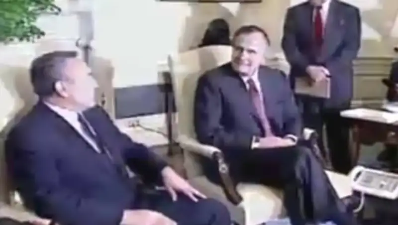 Опубликовано архивное видео о первом визите Назарбаева в США