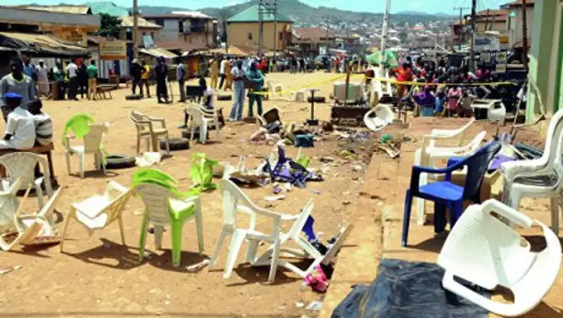 В Нигерии толпа линчевала террористку с не сработавшим "поясом смертника"